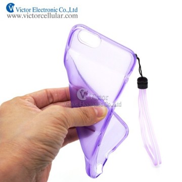 Antishock TPU case with handstrap for Samsung GALAXY Grand Prime G530