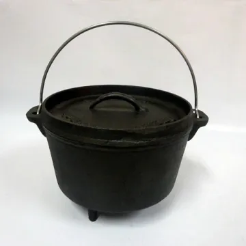 Cast iron dutch ovens for camping