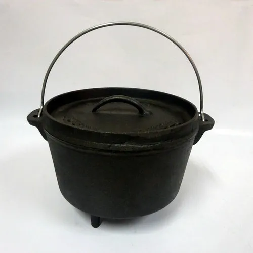 Cast iron dutch ovens for camping
