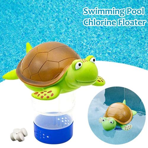 Spa Accessories Case Equipment Tool Tablet Dispenser Turtle Shape Chlorine Bromine Disinfect Swimming Pool For 3inch Tablet