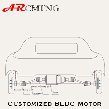 Customized Brushless motor for car