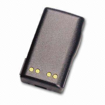 Two-way Radio Battery with PC/ABC Plastic Case and Built-in Over-temperature Protector