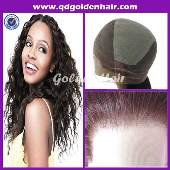100% High Quality Virgin Remy Brazilian Human Hair Full Lace Wig