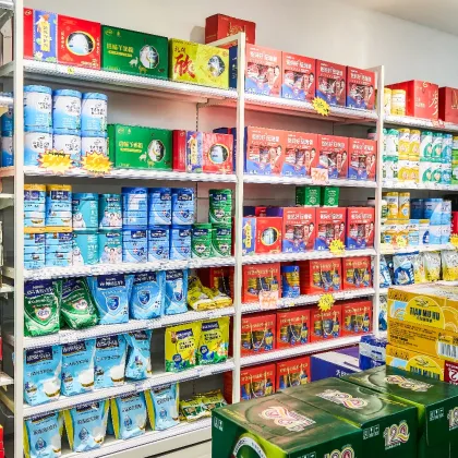 Single-sided Wall-mounted L-shaped Racks