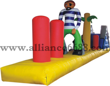 Exciting Span inflatable water bouncer water games inflatable water obstacle