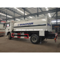 شاحنة صهريج مياه / شاحنة صهريج شكمان 4 × 2 8000 لتر