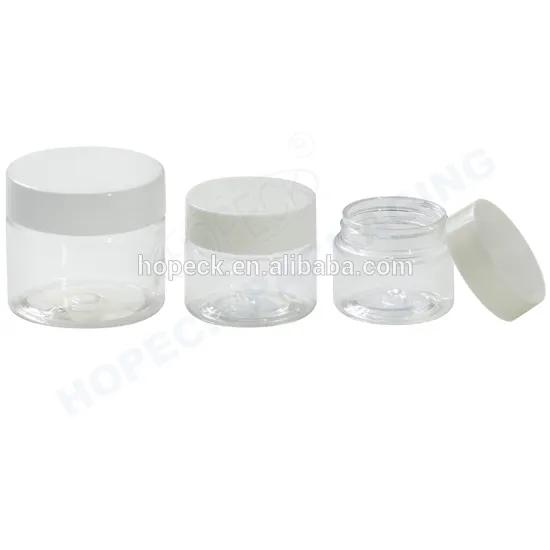 round shape PET jar 120-540ml