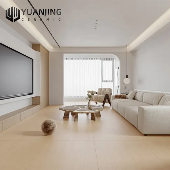 750x1500mm Brown Wood Grain Matte Porcelain Ceramic Floor Tiles for Interior Design