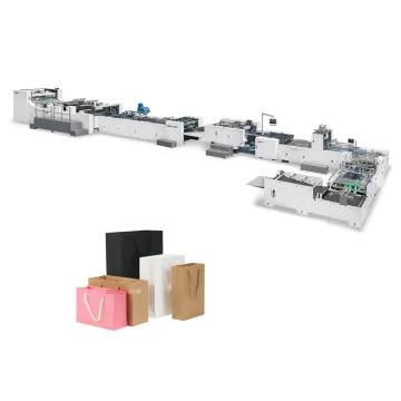 Bag Gluing Machine from Paper Sheets