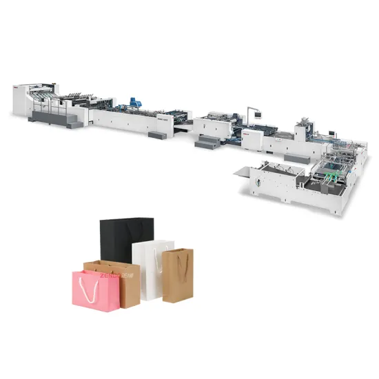 Bag Gluing Machine from Paper Sheets