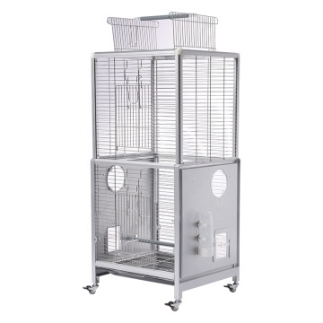 2024 New Design Extra Large Stainless Steel Parrot Cage