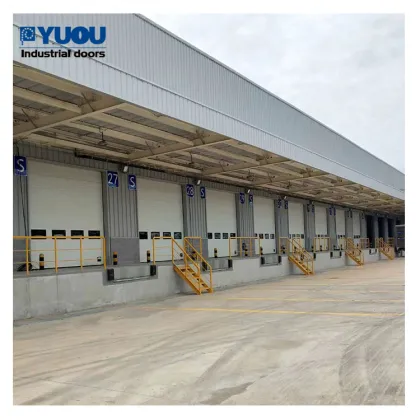 Automatic Vertical Lift Industrial Sectional Doors with Remote Control