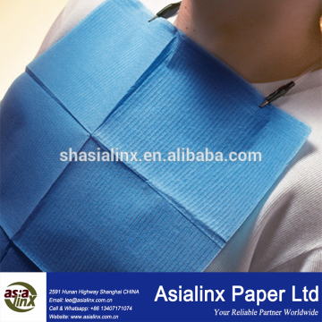 Medical Consumable PE & Wood Pulp Dentist Bib