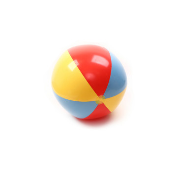 Summer Inflatable Three Panel Colorful Beach Ball