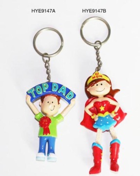Polyresin Keychain