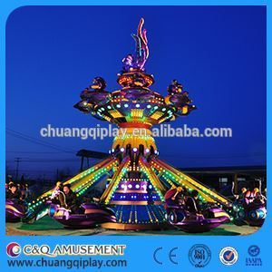 Travel Space, popular air dance, for amusement park, playground popular spin rides, laser shooting game
