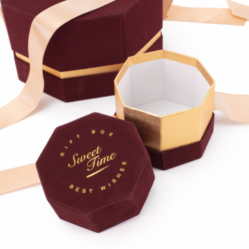 Christmas luxury honey bottle cardboard jewelry box