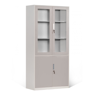 Металлические шкафы для хранения документов Высокие шкафы для хранения с дверцами