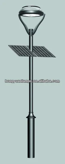 HY 3m solar garden light pole(poste de luz jardin,Garten Lichtmast) HDG with Coating with no arm for 30W led garden light