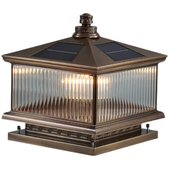 IP65 Waterproof Solar LED Gate Pillar Light for Outdoor Garden Fence