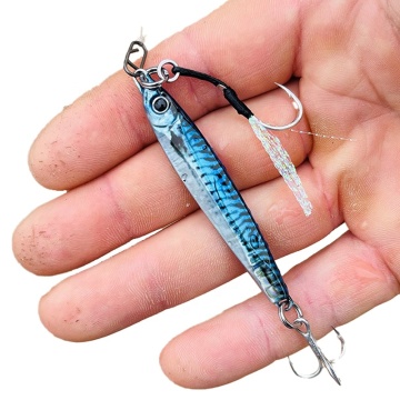 High Quality 60mm 20g Artificial Sinking Metal Lure for Fishing Bait