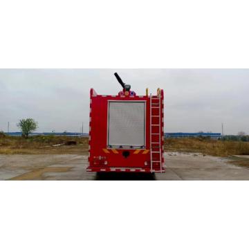 HOWO 8000L water tank fire lighting engine truck