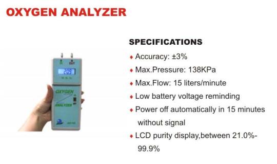 Long Life Use Oxygen Analyzer