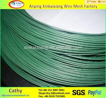 more size 25kg per roll fence wire pvc coated tie wire
