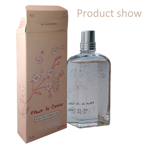 Diseño personalizado cosmético plegable caja de Perfume de papel de regalo