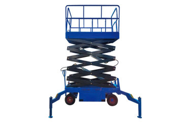500kg Hydraulic Scissor Lift Table - Aerial Platform with 8m Lifting Height