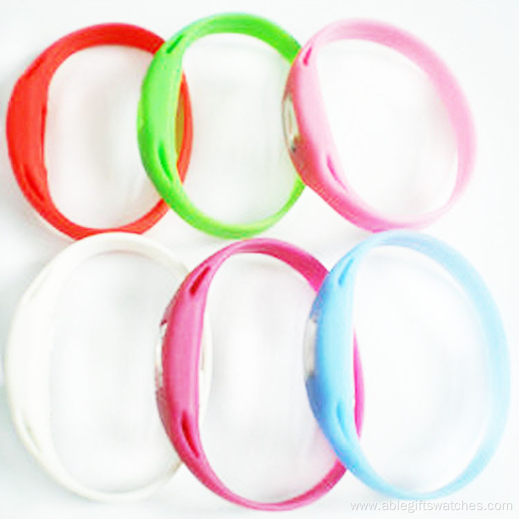 Sports Anion Bracelet Jelly Wrist Watch