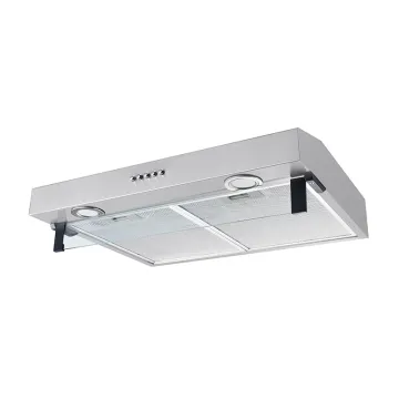 Smart Stainless Steel Kitchen Hood with Touch Control, Motion Sensor, and Auto Clean