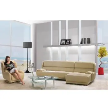 Well Quality  L Shape Fabric Sofa Suite