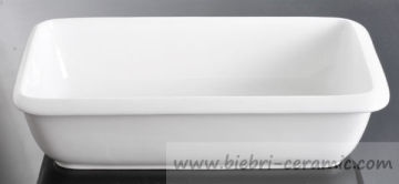 Wholesale 19 20 inch Super White Large Big Oversized Rectangular Ceramic Porcelain Food Salad Pasta Soup Bowls With All Size