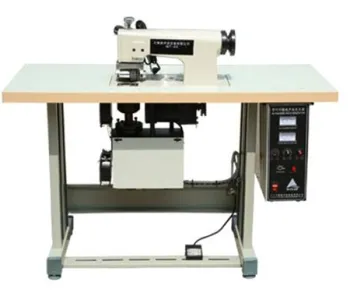 Ultrasonic Non-Woven Lace Pressing and Stitching Machine for Bed Covers and Bags