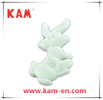 Kid's Button with Lovely Design, Plastic, Kam