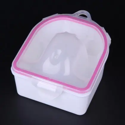 Manicure Hand Wash Remover Soak Bowl Nail Art Soaker Bowl DIY Salon Nail Spa Bath Treatment Tool Nail Art Hand Wash Remover