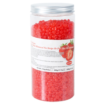 Hot Sale Hard Wax Beans Hair Removal Strawberry