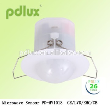 New PD-LED1018 220-240V/AC 5.8GHz Microwave Light Sensor Switch