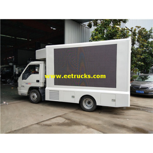 High Brightness P10 LED Mobile Billboard Trucks