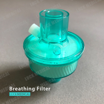 Traqueostomía desechable HMEF HME Filtro de respiración