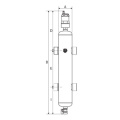 Hydraulic Water Pressure Separator For Underfloor Heating