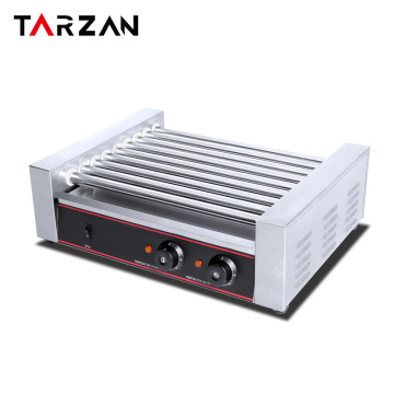 5/7/9/11 Rollers Commercial Electric Hot Dog Grill & Steamer Machine for Catering Equipment