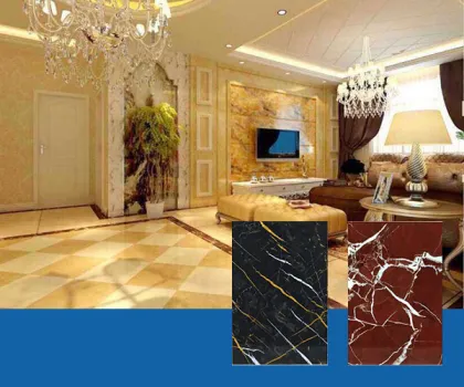 Decoration Materials Pvc Marble UV Board For Wall