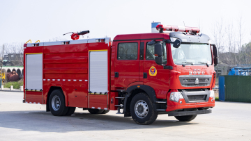 Sinotruk HOWO 350HP 8 CBM Foam Fire Truck