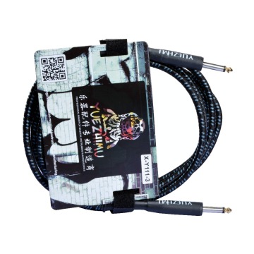 X-FD-3B/6B/10B Flexible High Quality Braided Wire EQ Guitar Cable