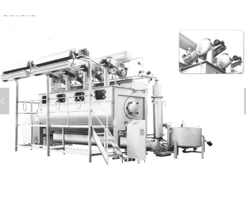 Normal temperature airflow atomization dyeing machine