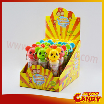 Panda Keychain LED lollipop small candy toy