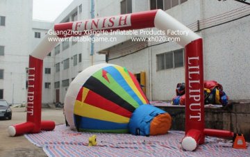 2013 Popular and best saler commercial grade vinyl tarpaulin brand new AD-30 advertising inflatable archway