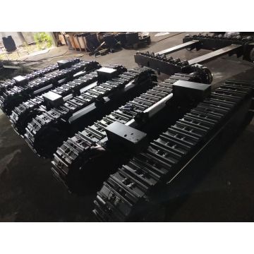 8 τόνοι υδραυλικό χάλυβα Crawler Track Chassis Undercarriage